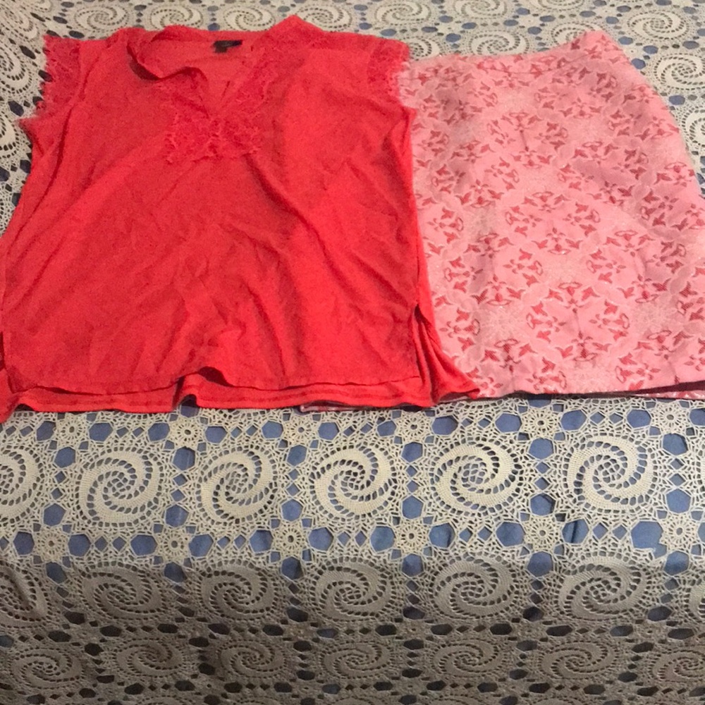 Worthington Top & Moda International Skirt Bundle